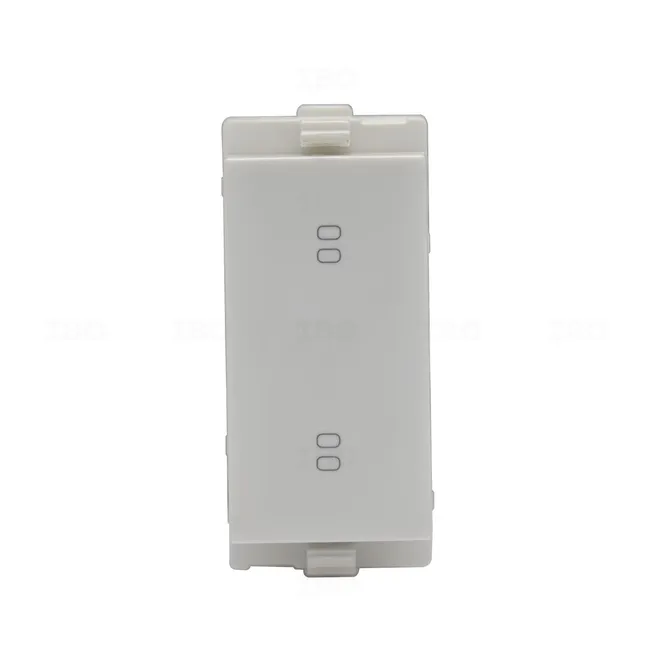 L&T enGem White 2 Way 6 A Modular Switch