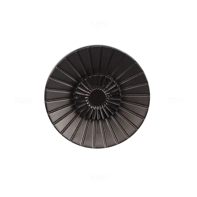 Plum FLOWER_Black Black Cabinet Knob Plum FLOWER_Black Black Cabinet Knob