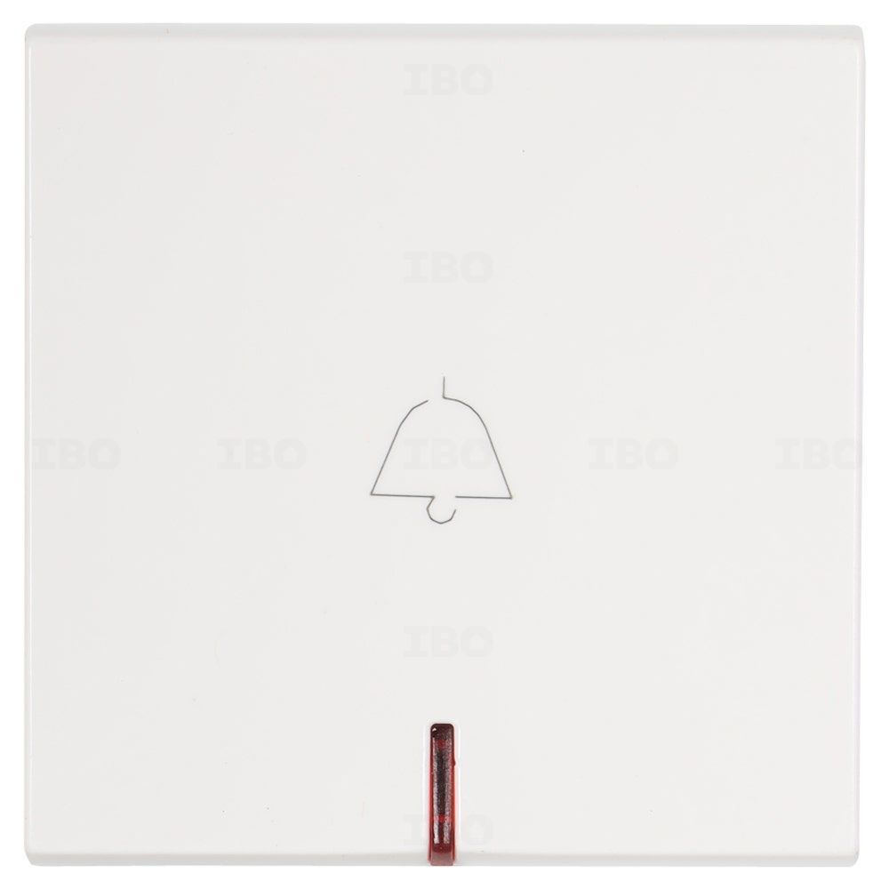 Legrand Lyncus 677223 White 6A 2 Module Bell Push Switch Legrand Lyncus 677223 White 6A 2 Module Bell Push Switch