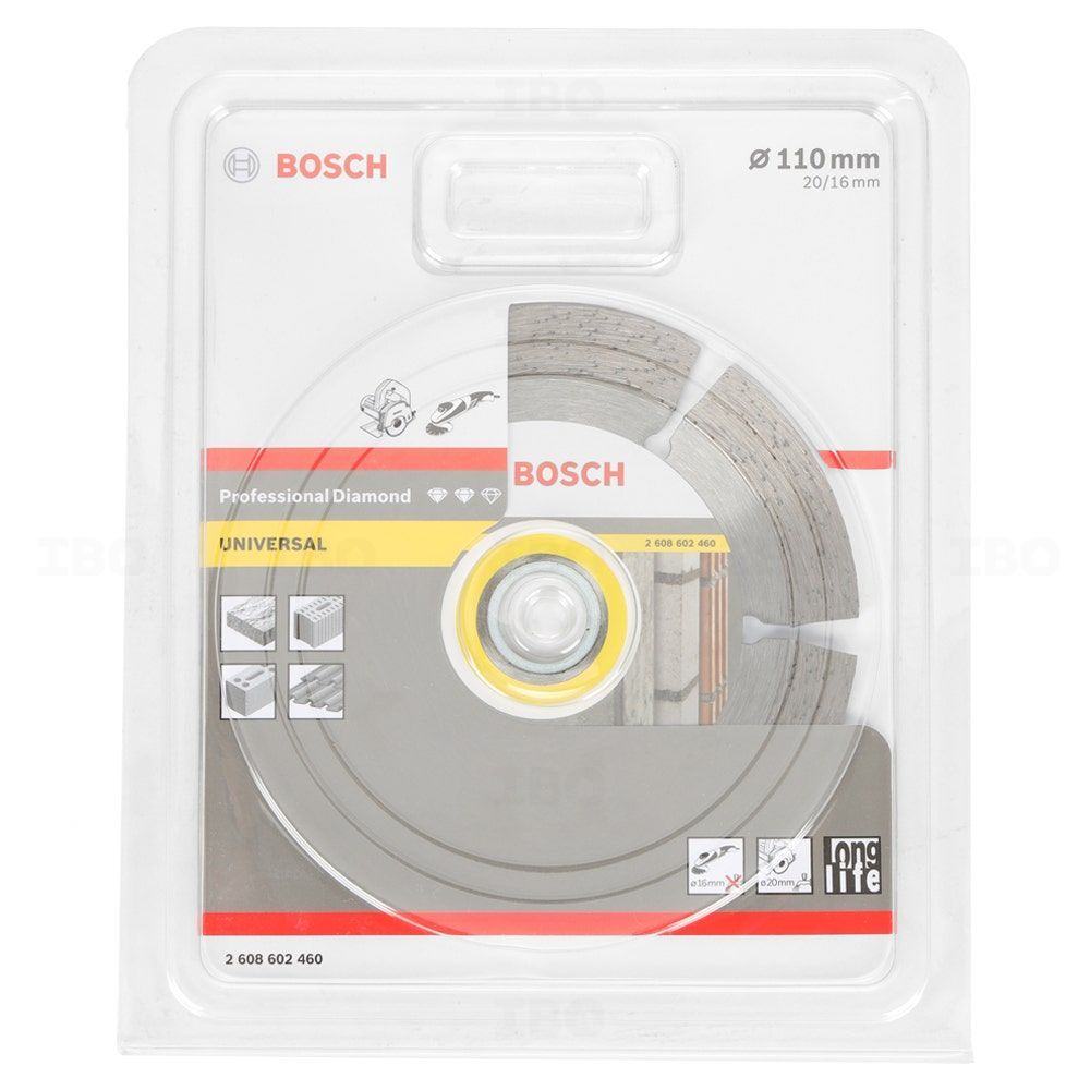 Bosch 2608602460 110x16/20x12mm Segment Diamond Cutting Blade