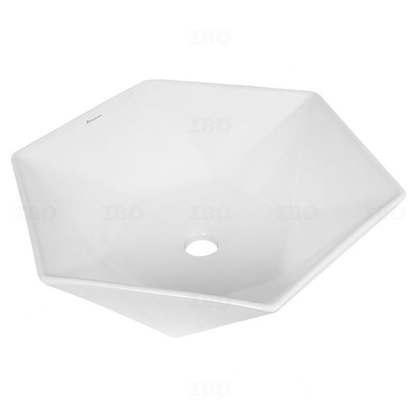 Parryware Jewel 450 x 450 x 170 mm White Table Top Basin