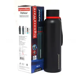 Signoraware Parkour 900ml Coloured Vacuum Steel Bottle