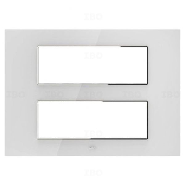 GM Casaviva 12 Module Glossy White Switch Board Plate