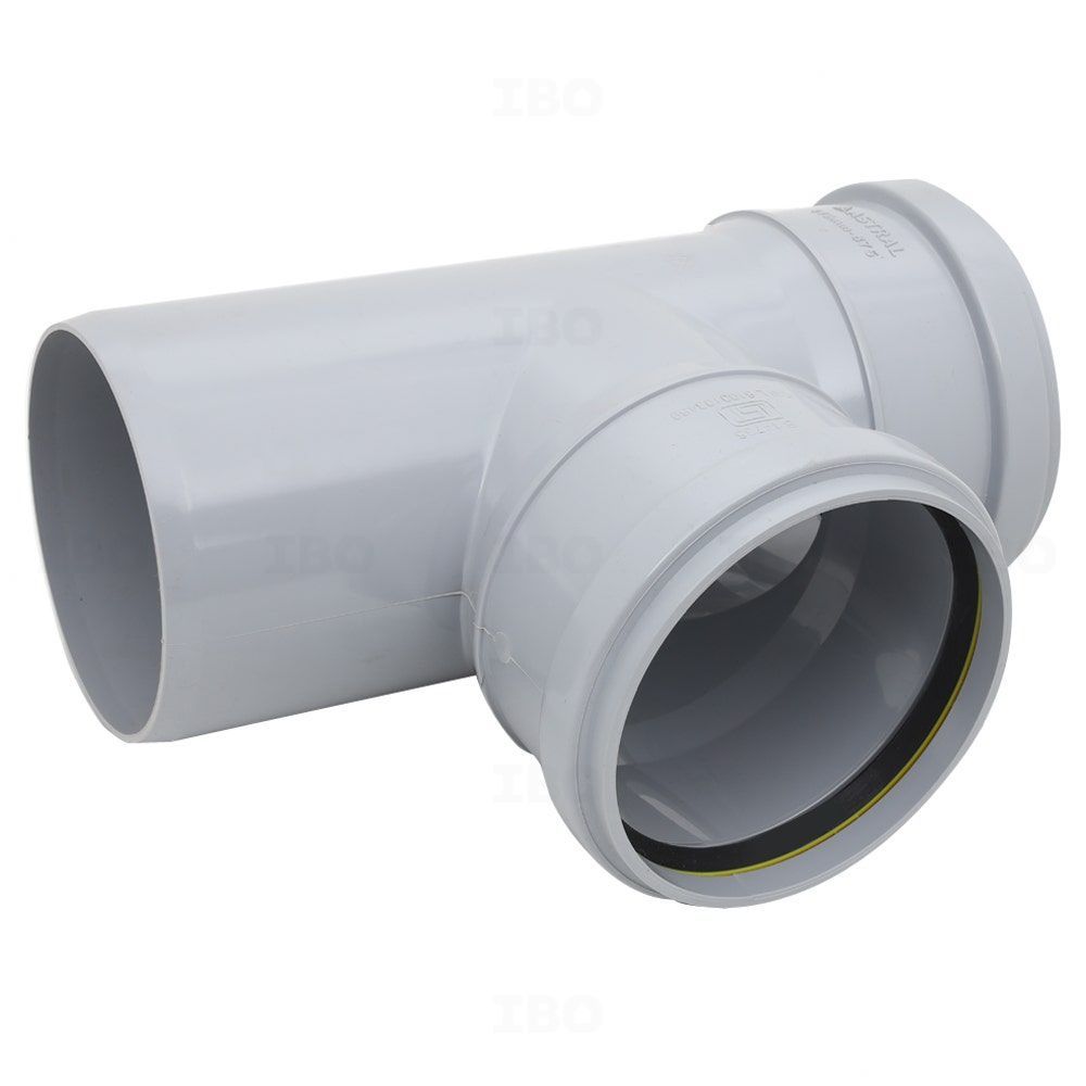 Astral DrainMaster 4 in. (110 mm) Single Tee SWR Fitting