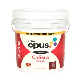 BIRLA opus EW 1 Calista Ever Wash Pastel 10 L Interior Emulsion - Base