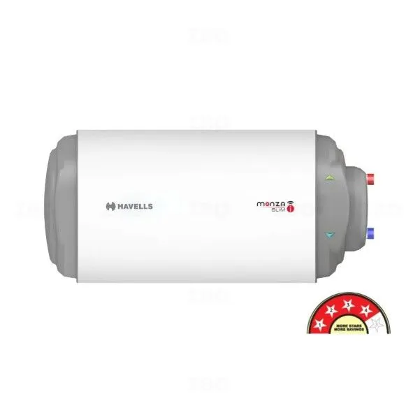 Havells MONZA SLIM I 15 HR 4 Star 15 L Horizontal 2000 W Storage Geyser Havells MONZA SLIM I 15 HR 4 Star 15 L Horizontal 2000 W Storage Geyser