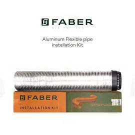 Faber Chimney- Aluminium duct pipe kit