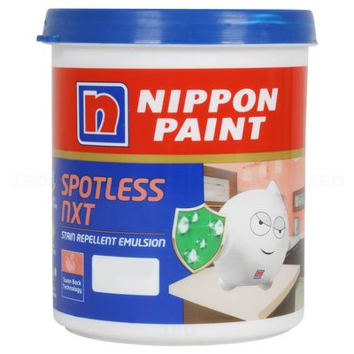 Nippon Spotless Nxt 1 L White Interior Emulsion - Color Nippon Spotless Nxt 1 L White Interior Emulsion - Color