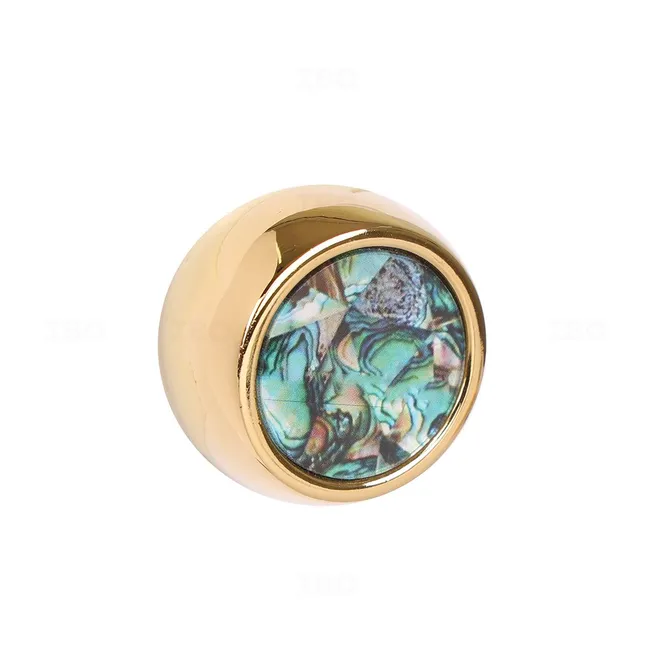 Plum PLUTO_Gold Gold Cabinet Knob