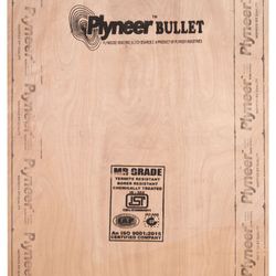 Plyneer Bullet 7 ft. x 4 ft. 18 mm MR Plywood