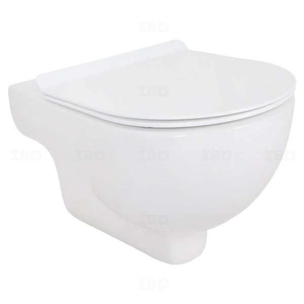 Cera Samba P Trap Wall Mounted White Wall Hung Toilet