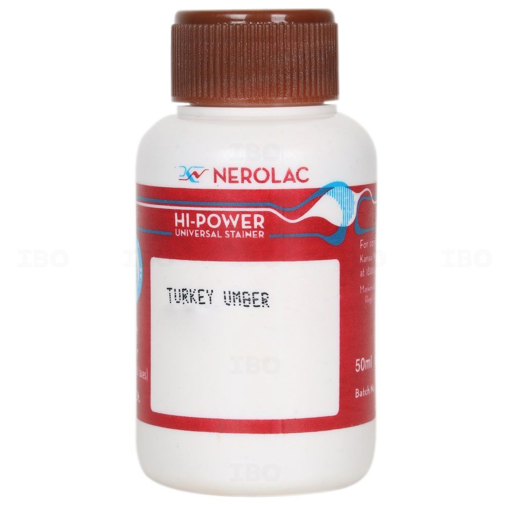Nerolac Turkey Umber 50 ml Universal Stainer