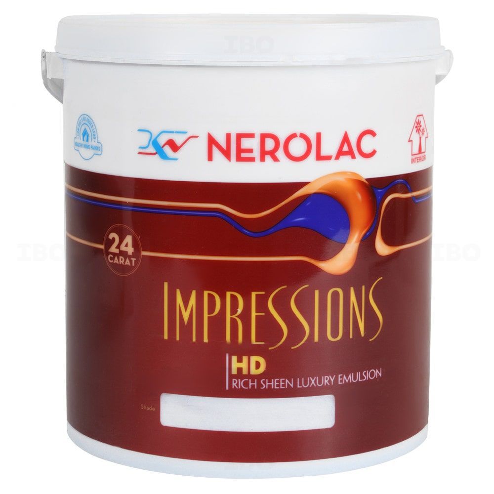 Nerolac Impressions 24 Carat 3.6 L PLE10 Interior Emulsion - Base Nerolac Impressions 24 Carat 3.6 L PLE10 Interior Emulsion - Base
