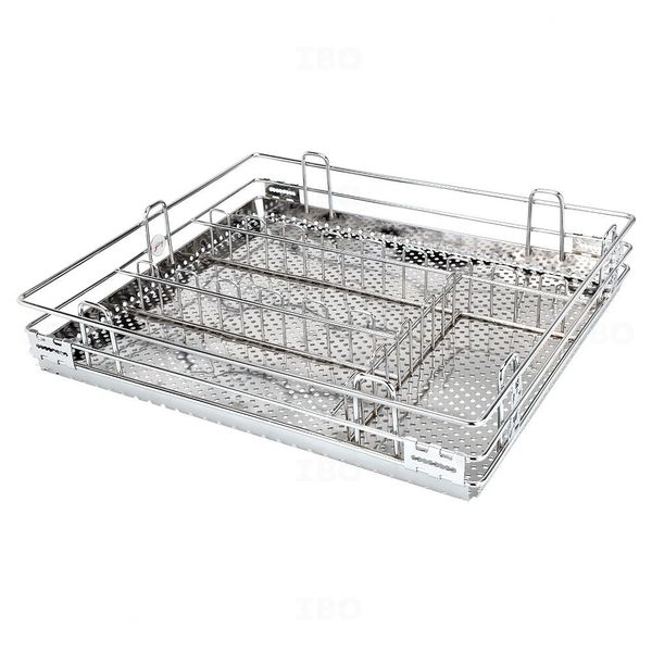 Godrej 6133 420 mm x 485 mm x 100 mm Stainless Steel Drawer Organiser