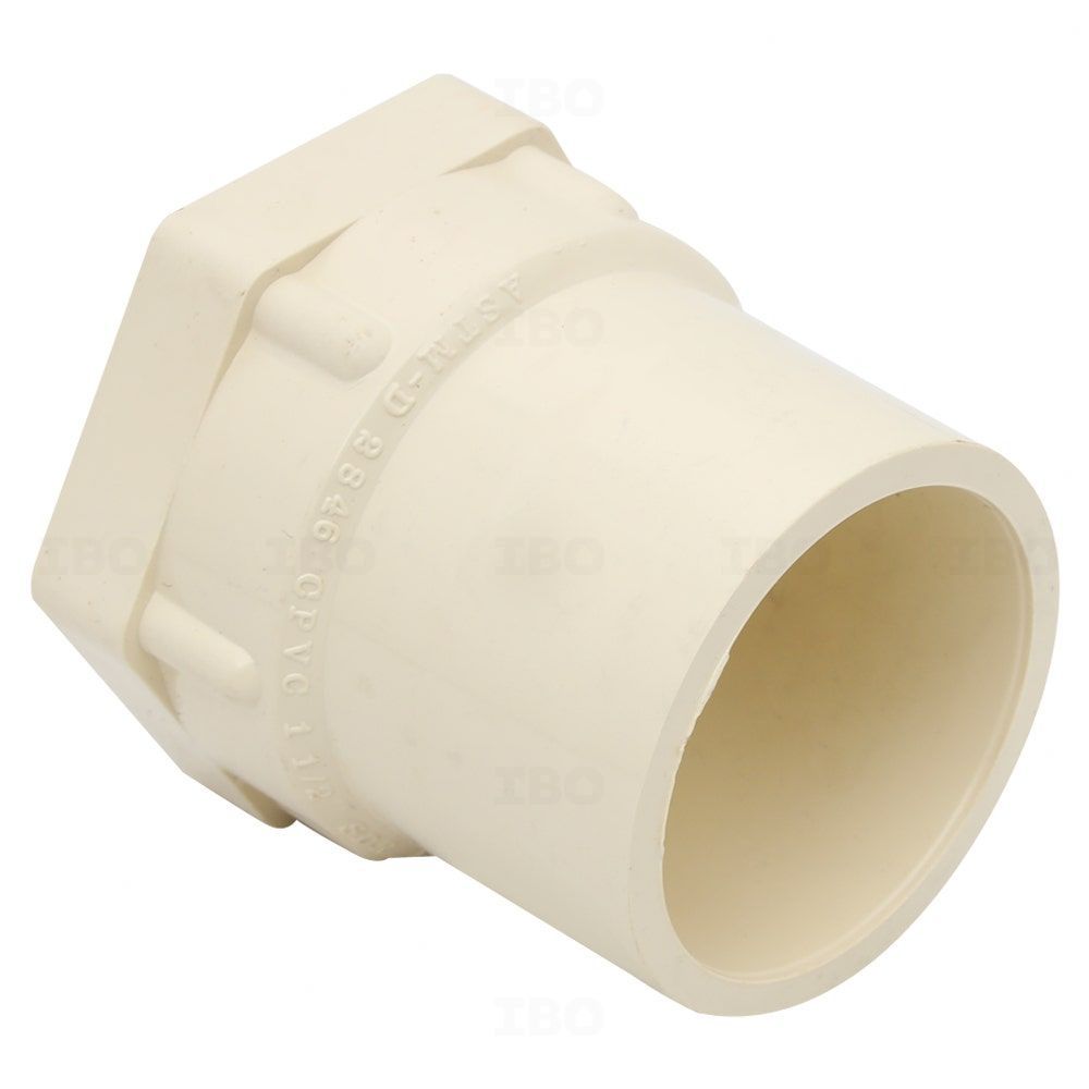 Prince FlowGuard Plus 1½ in. (40 mm) CPVC Adaptor - FTA Prince FlowGuard Plus 1½ in. (40 mm) CPVC Adaptor - FTA