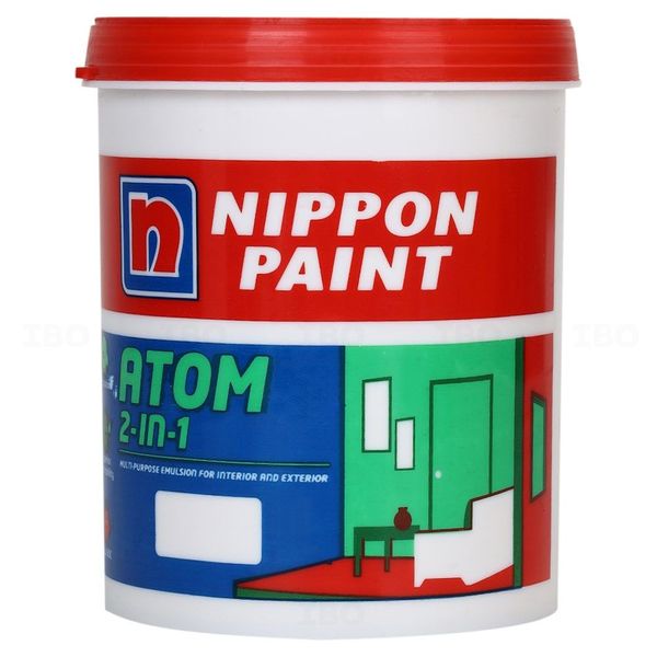 Nippon Atom 2 In 1 900 ml AT 1B Exterior Emulsion - Base
