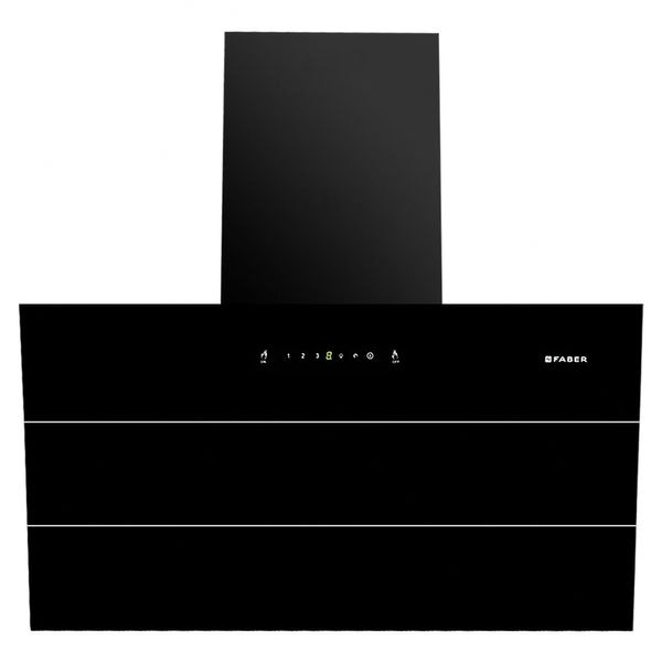 Faber Zenith 90 cm Steel & Glass Chimney Without Filter