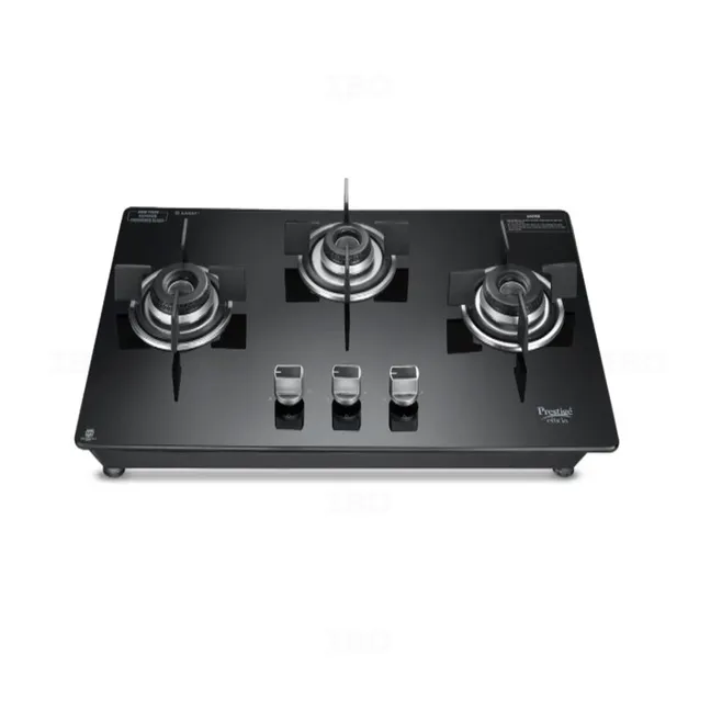 Prestige Efficia Convertible 3 Burner Glasstop Hob