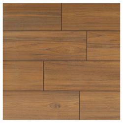 Kajaria Planket Walnut Matte 600 mm x 600 mm Ceramic Floor Tile