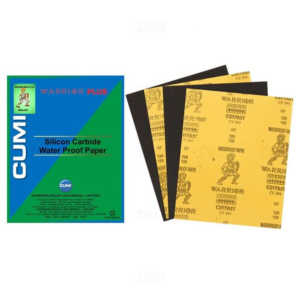 Cumi Warrior Plus CV571 230x280mm 150 Grit Wet & Dry Paper Sheet