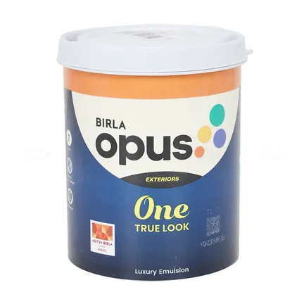 BIRLA opus TL 1 One True Look Pastel 1 L Exterior Emulsion - Base BIRLA opus TL 1 One True Look Pastel 1 L Exterior Emulsion - Base