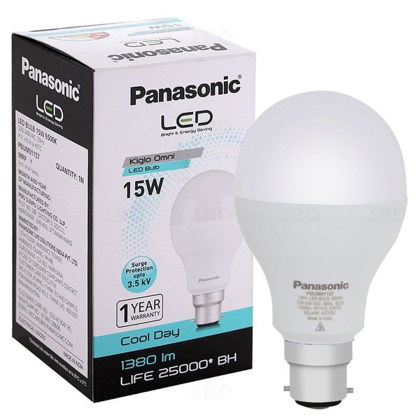 Panasonic 15W B22 6500K LED Bulb