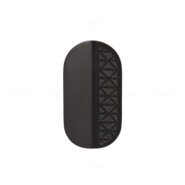 Plum WALTER_Black Black Cabinet Knob