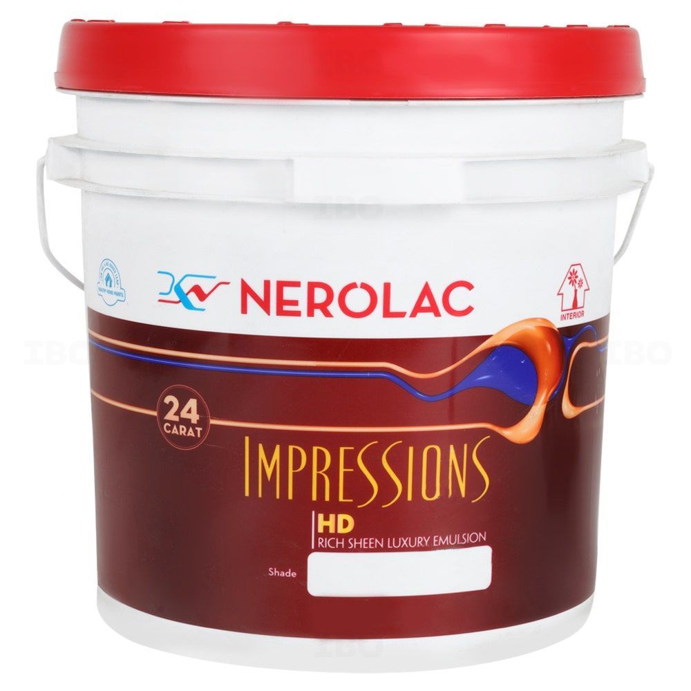 Nerolac Impressions 24 Carat 9 L PLE2 Interior Emulsion - Base Nerolac Impressions 24 Carat 9 L PLE2 Interior Emulsion - Base