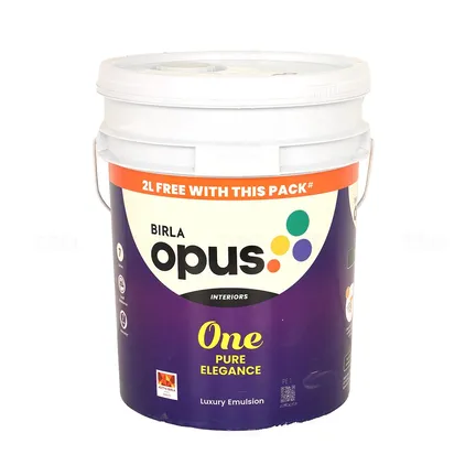 BIRLA opus PE 1 One Pure Elegance Pastel 20 L Interior Emulsion - Base BIRLA opus PE 1 One Pure Elegance Pastel 20 L Interior Emulsion - Base