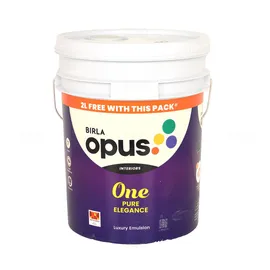 BIRLA opus PE 1 One Pure Elegance Pastel 20 L Interior Emulsion - Base