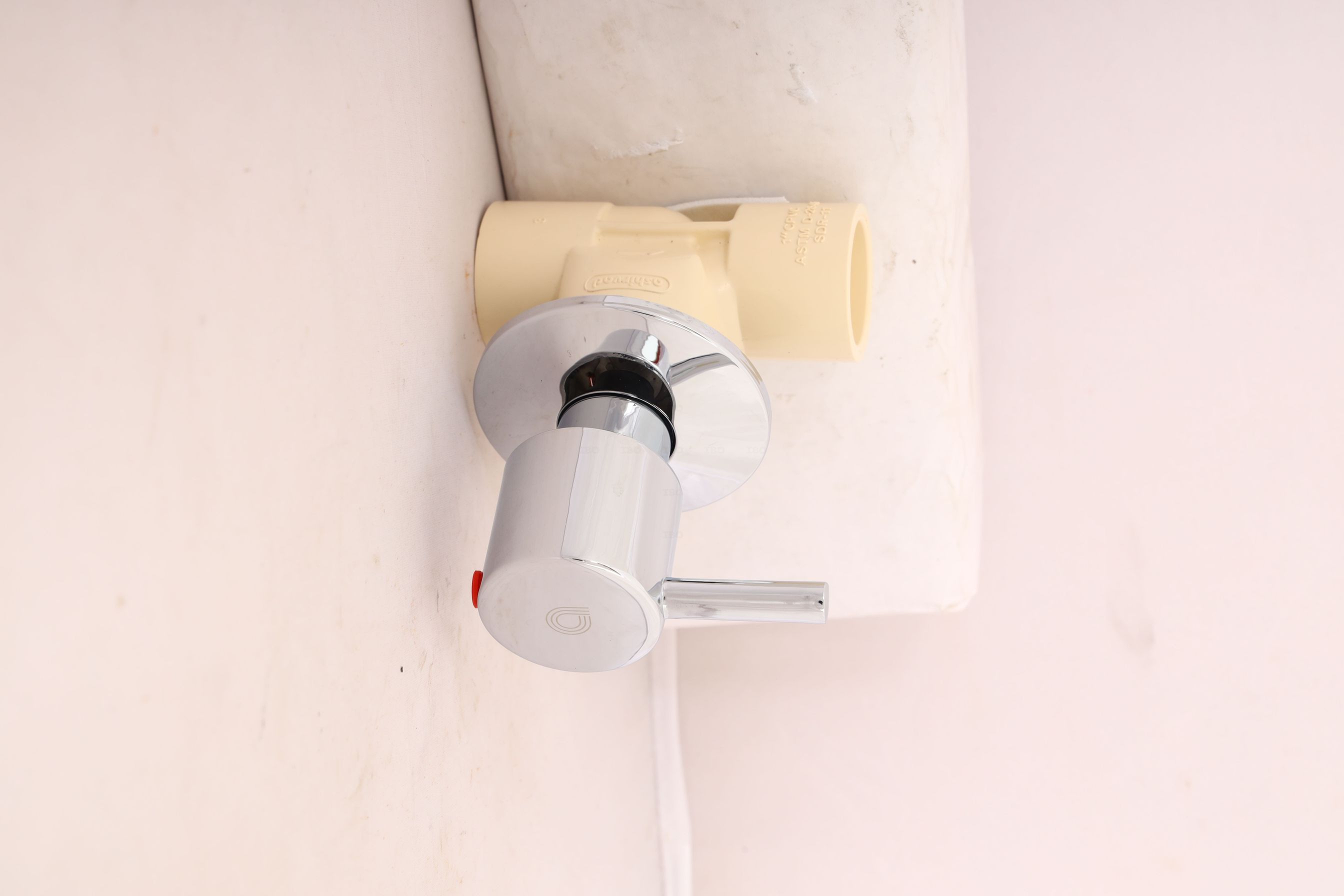 Ashirvad FlowGuard Plus 1 in. (25 mm) CPVC Short Concealed Valve - Quarter Turn Spindle Ashirvad FlowGuard Plus 1 in. (25 mm) CPVC Short Concealed Valve - Quarter Turn Spindle