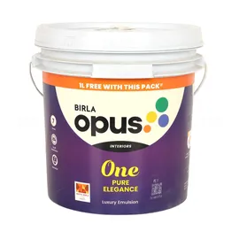 BIRLA opus PE 1 One Pure Elegance Pastel 10 L Interior Emulsion - Base