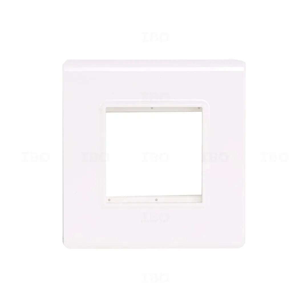 Legrand Allzy 2 Module Matte White Switch Board Plate Legrand Allzy 2 Module Matte White Switch Board Plate