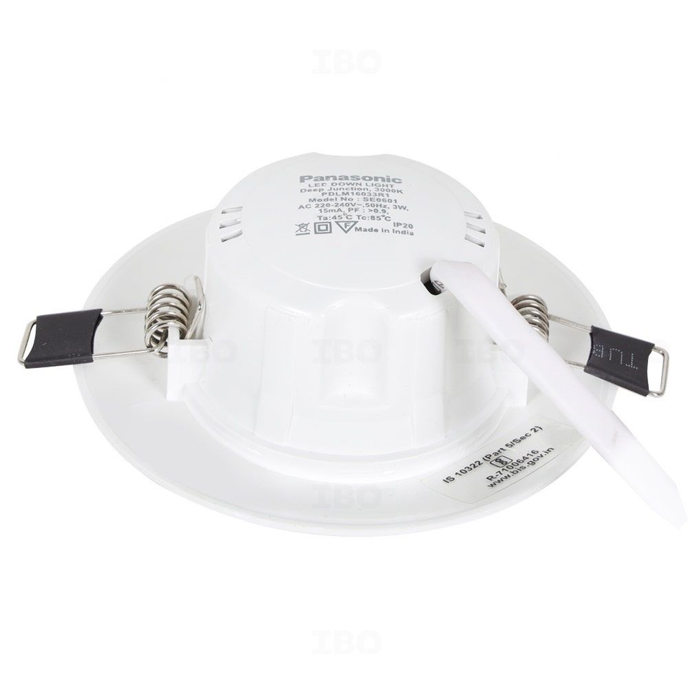 Buy LED DOWN LIGHT DEEP JUNCTION CIRCULAR PC 3W 3000K on IBO.com