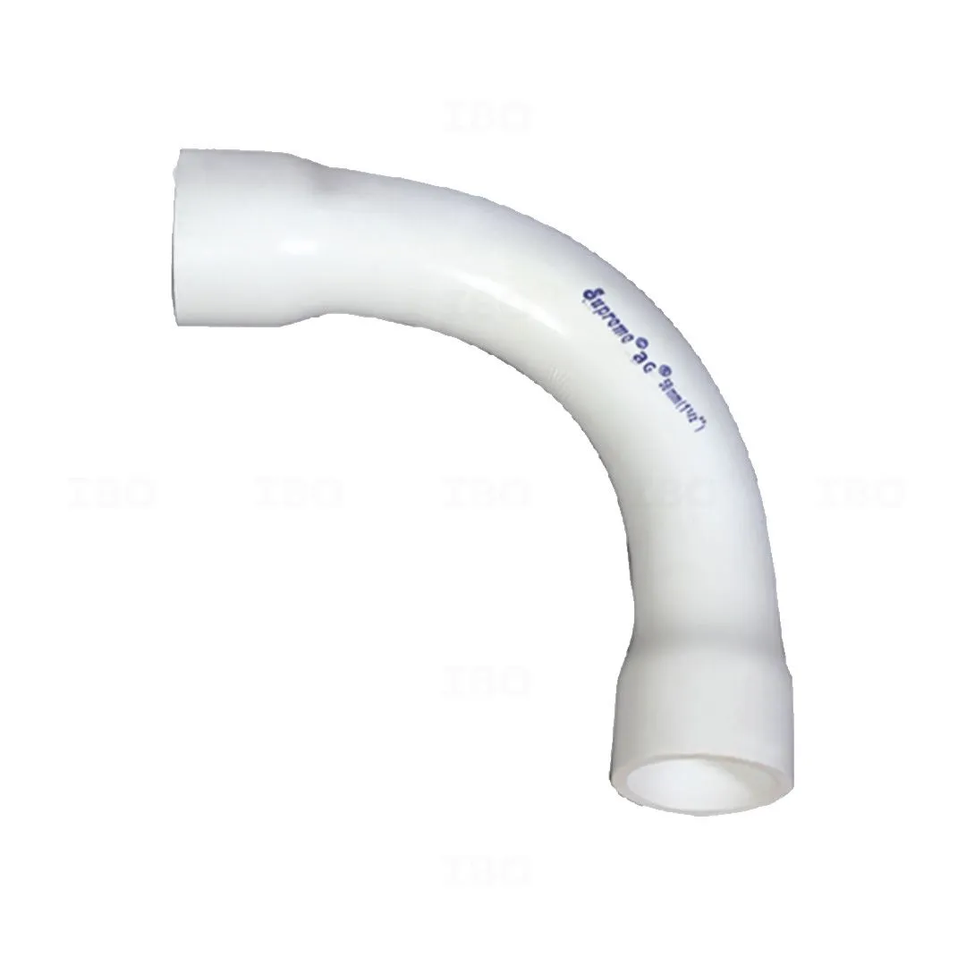 Supreme Aqua Gold 1 in. (25 mm) UPVC Bend Supreme Aqua Gold 1 in. (25 mm) UPVC Bend