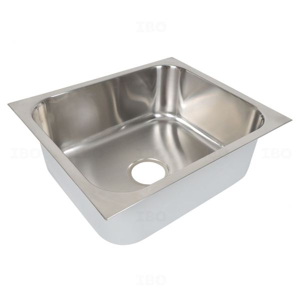 Futura Dura 21 in. x 18 in. Satin 304 Grade Stainless Steel Single Bowl Sink