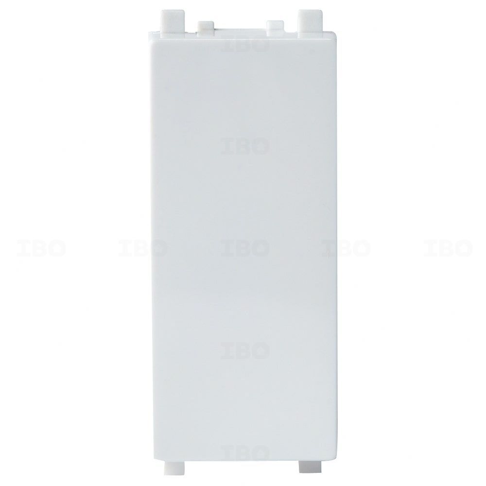 Schneider Zencelo 1 Module White Blank Plate Cover