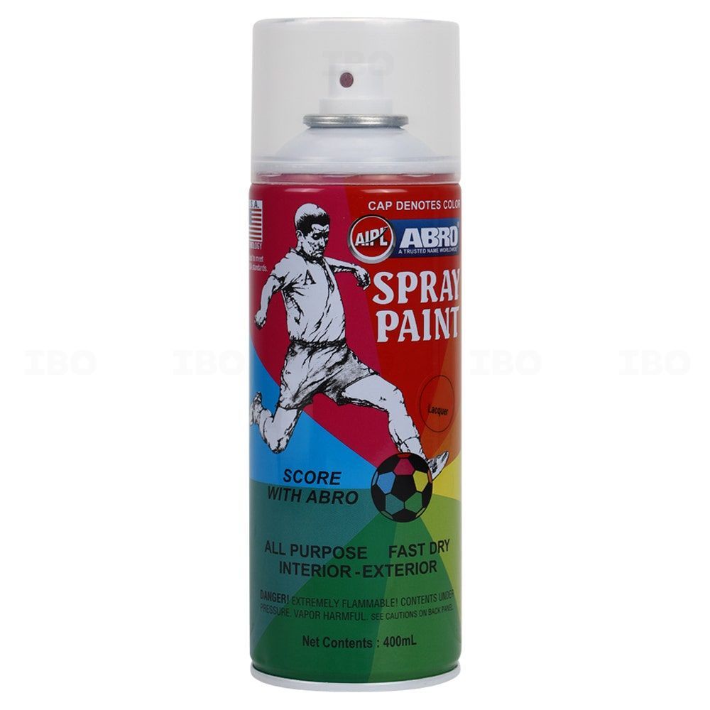 ABRO Lacquer Clear 400 ml Spray Paint