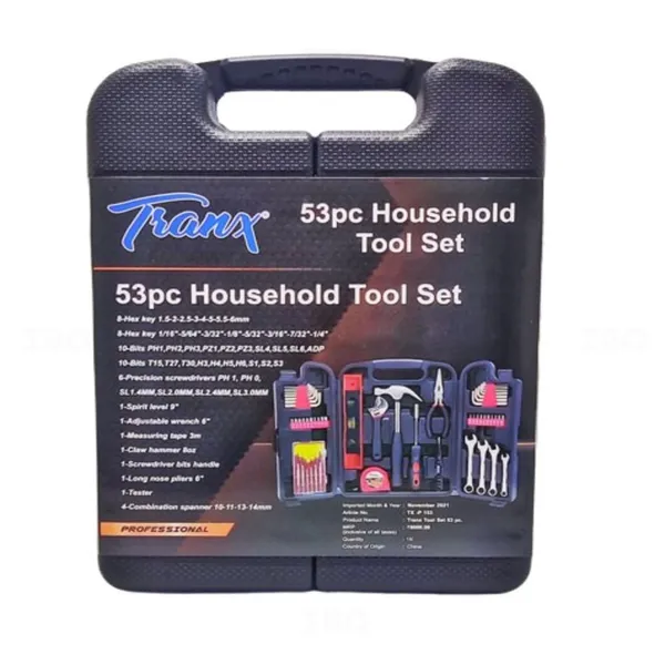 Tranx 53 pc Hand Tool Set