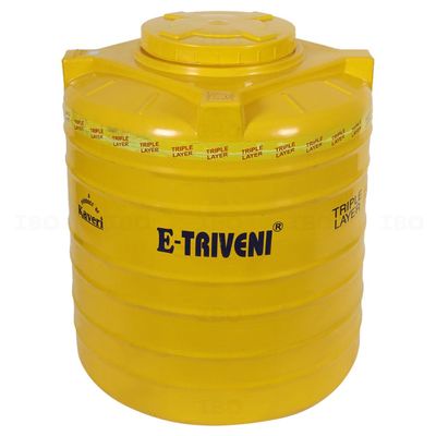 E-Triveni 3 Layer Yellow 500 L Overhead Tank E-Triveni 3 Layer Yellow 500 L Overhead Tank