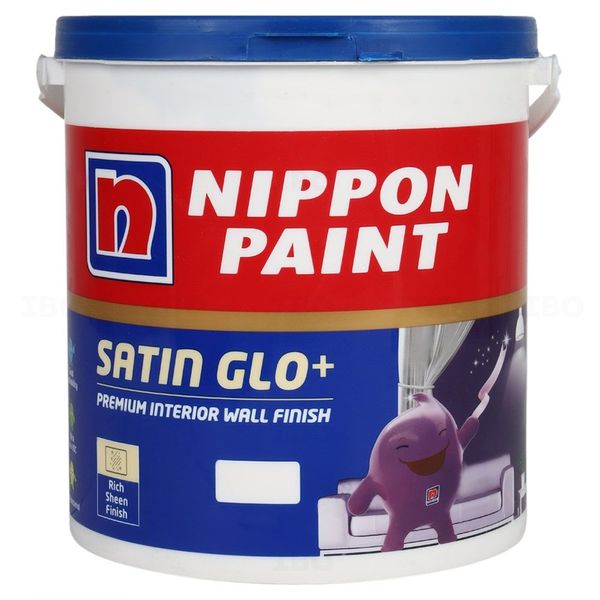 Nippon Satin Glo+ 3.9 L SGP3 Interior Emulsion - Base Nippon Satin Glo+ 3.9 L SGP3 Interior Emulsion - Base