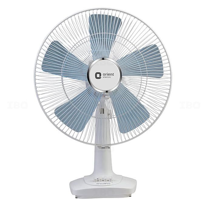 Orient Desk 60 Hivel Wind Pro 400 mm Signal White Table Fan