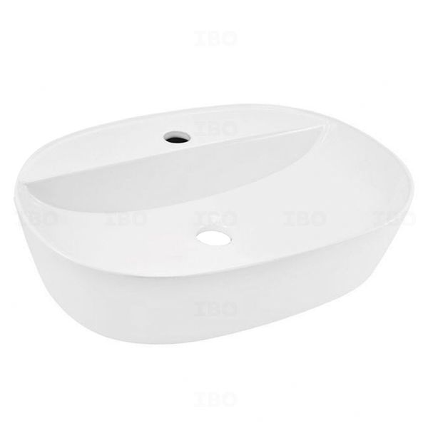 Jaquar JDR 380 mm x 500 mm x 120 mm White Table Top Basin