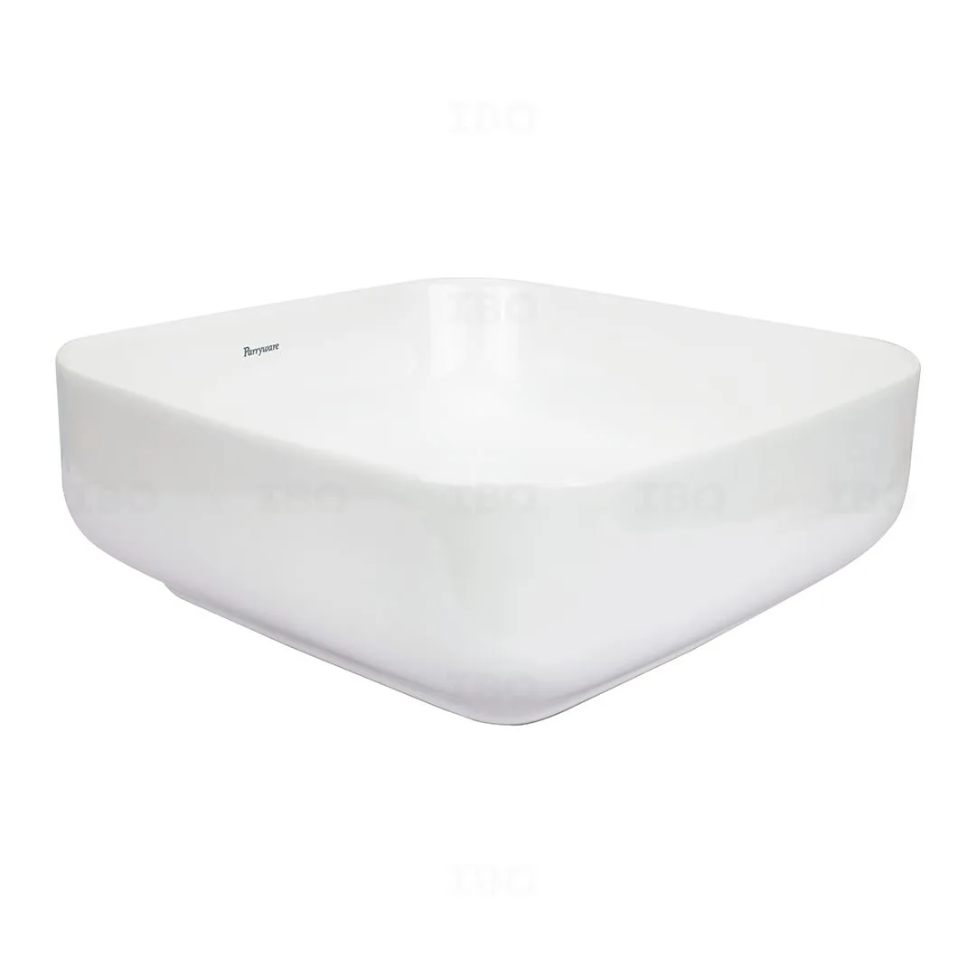 Parryware 390 mm x 390 mm x 140 mm White Table Top Basin Parryware 390 mm x 390 mm x 140 mm White Table Top Basin