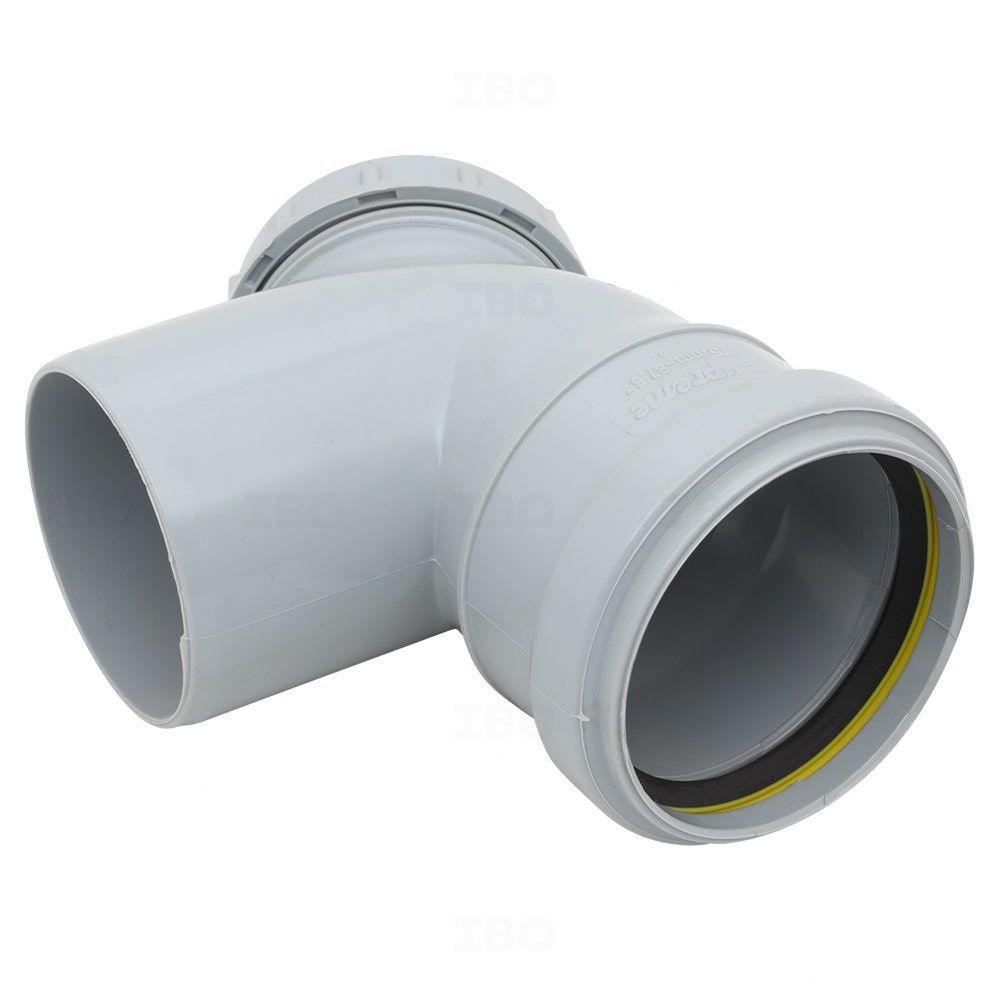 Supreme 2 1/2 in. (75 mm) Bend With Door SWR Fitting_ Ringfit Supreme 2 1/2 in. (75 mm) Bend With Door SWR Fitting_ Ringfit