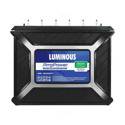 Luminous AmpPower 12V 150Ah AMP-66AP180TT FNSD Tall Tubular Battery Luminous AmpPower 12V 150Ah AMP-66AP180TT FNSD Tall Tubular Battery