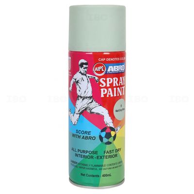ABRO Matt Grey White 400 ml Spray Paint
