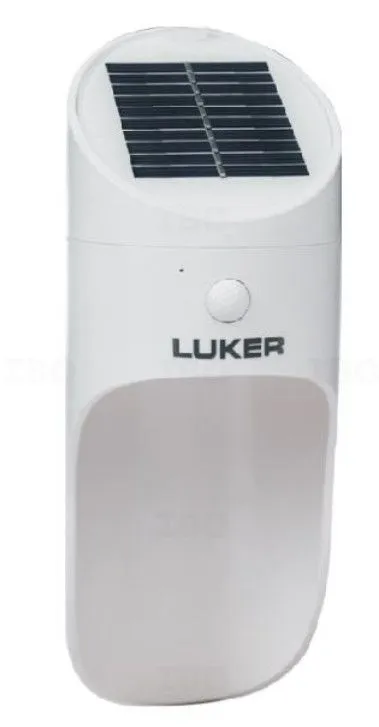 Luker 3W WW (LWLSOL03) LED Solar Wall Light