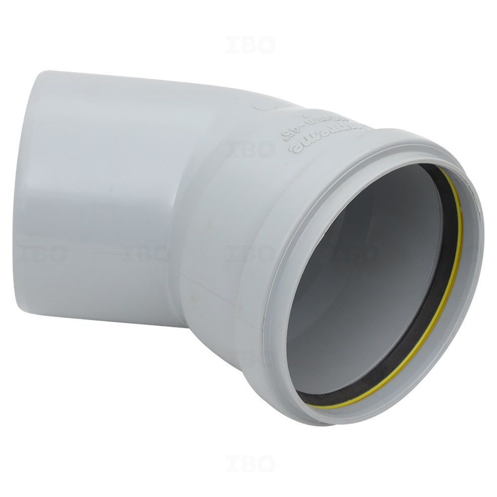 Supreme 4 in. (110 mm) Bend 45° SWR Fitting