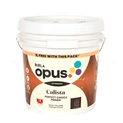 BIRLA opus PWP Calista Pro White Interior 20 L Wall Primer BIRLA opus PWP Calista Pro White Interior 20 L Wall Primer
